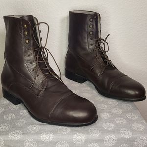 Grand Prix Vintage Itallian Leather Riding Boots size US 10 (UK 7.5, EU 41)